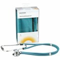 Mckesson Lumeon Aneroid Sphygmomanometer/Sprague Kit, Teal Green, 10PK 01-768-641-11ATLGM